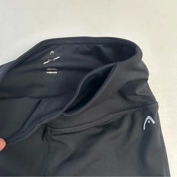 Head Workout Leggings 2 Pairs Sheer Panel Gym Activewear Black Size XS - Picture 13 of 16